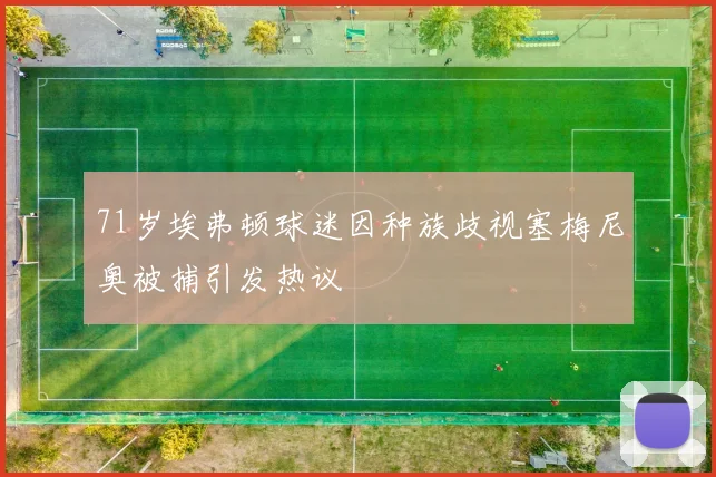 71岁埃弗顿球迷因种族歧视塞梅尼奥被捕引发热议